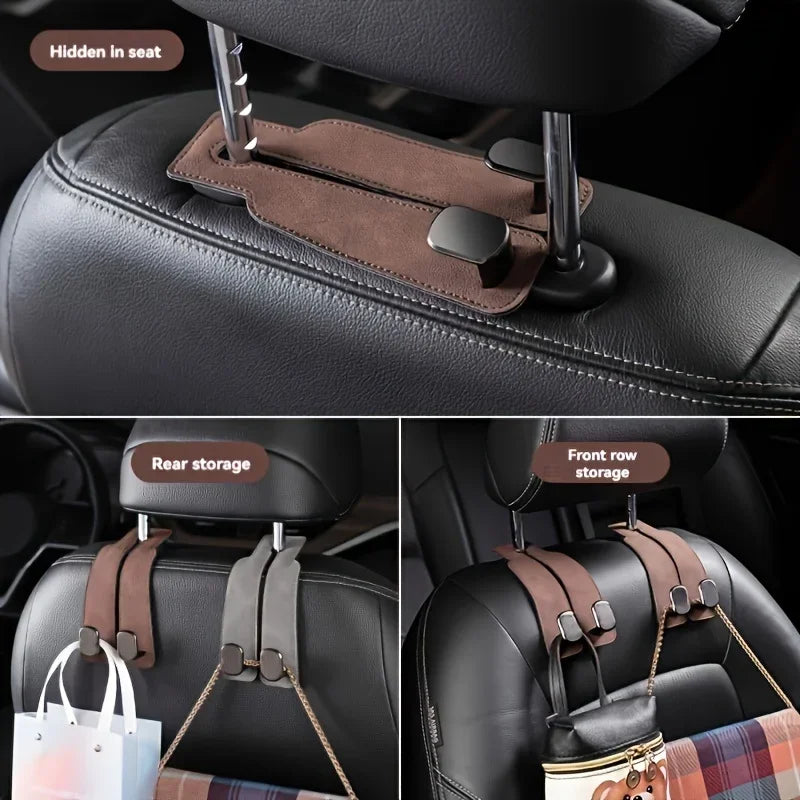 LuxeHold™ No-Spill Car Hook